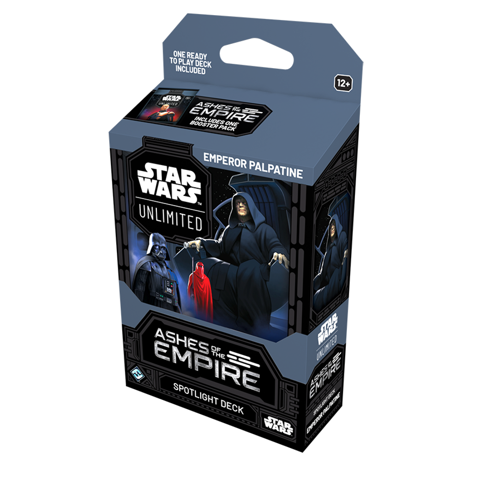 Star Wars Unlimited TCG: Ashes of the Empire - Spotlight Deck - Emperor Palpatine (New Arrival)
