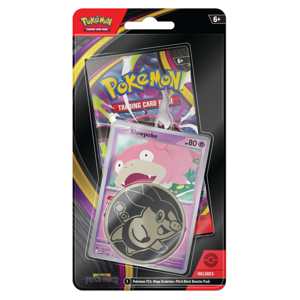 Pokemon TCG: Pitch Black - Checklane Blister (Slowpoke) (New Arrival)
