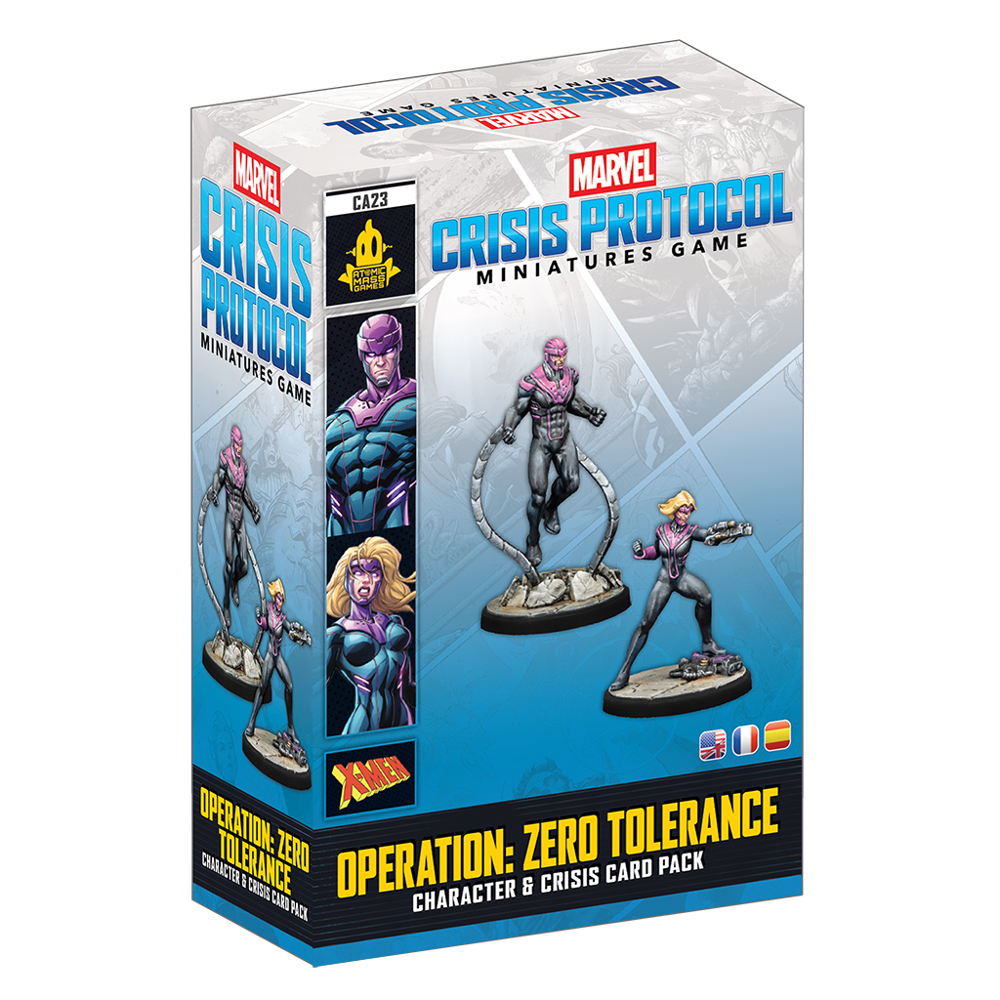 Marvel Crisis Protocol: Operation: Zero Tolerance - Character & Crisis Card Pack