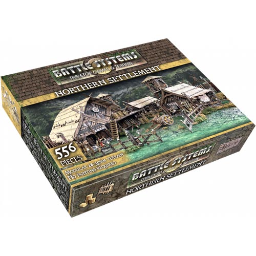Battle Systems Terrain: Northern Settlement