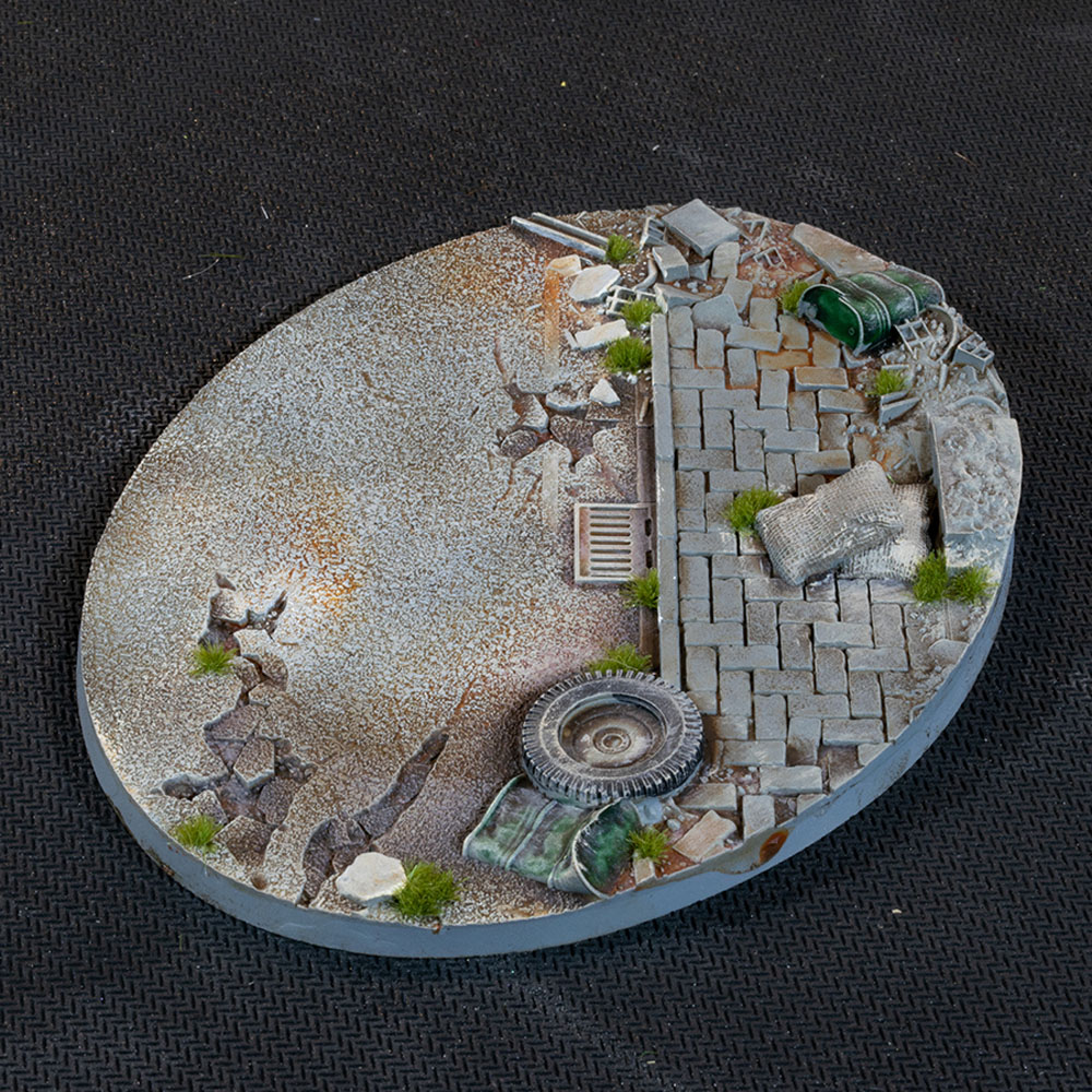 Battle Ready Bases: Urban Warfare - Oval 120mm (1)