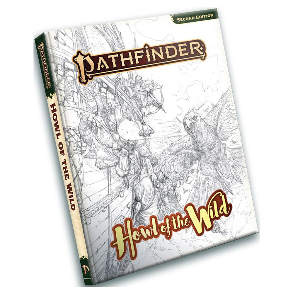 Pathfinder 2E RPG: Howl of the Wild (Sketch Cover Edition)