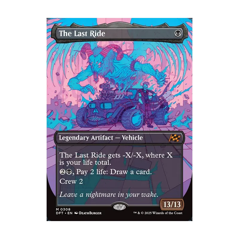 The Last Ride (Borderless) - Aetherdrift (Near Mint)