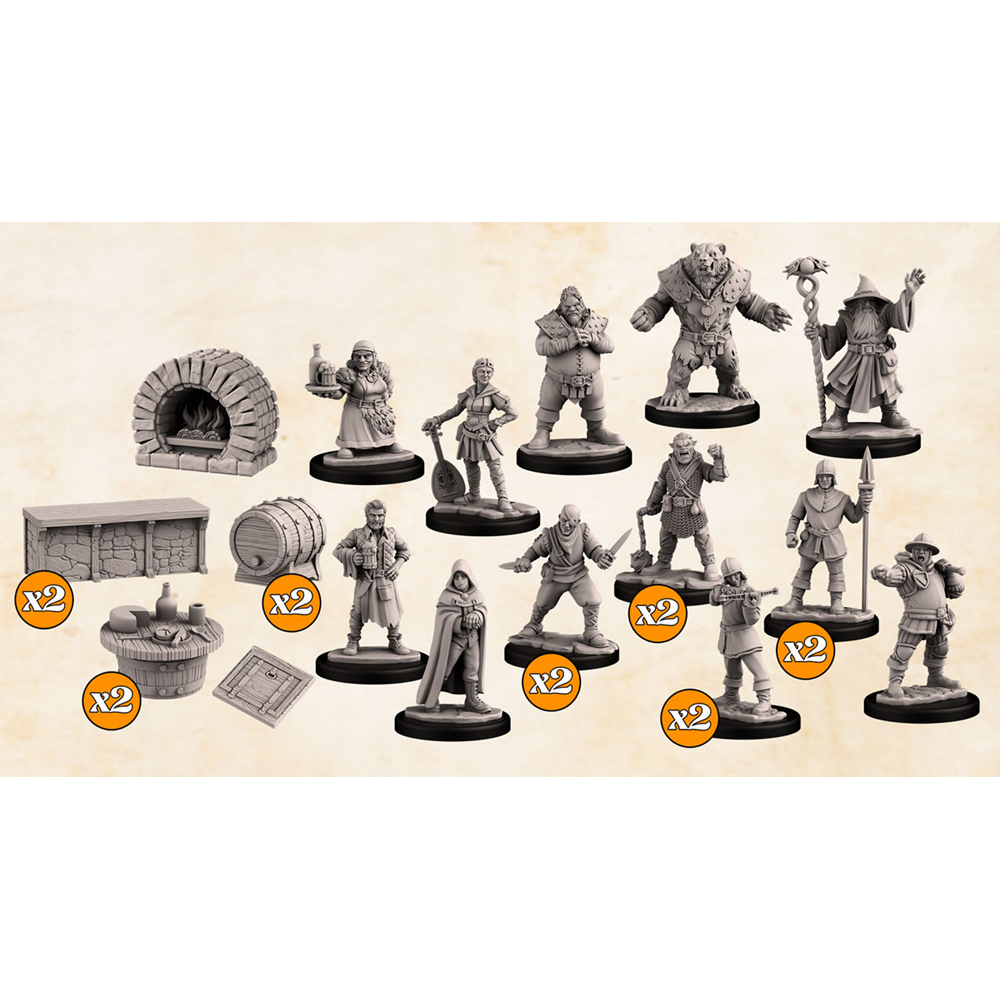 Next Level Miniatures: Encounters - Outset Tavern