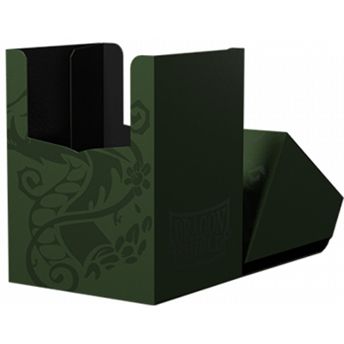 Dragon Shield Deck Shell: Forest Green/Black