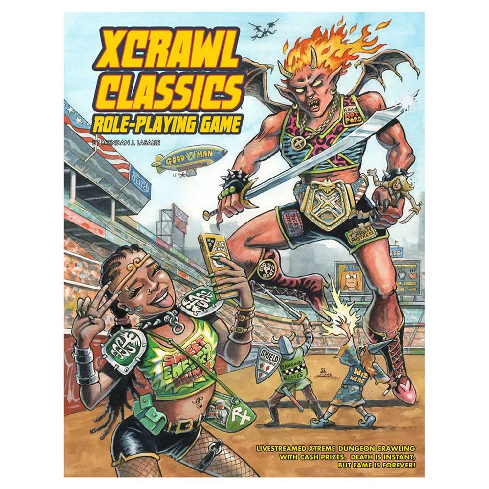 Xcrawl Classics: Core Rulebook (Softcover) (Preorder)
