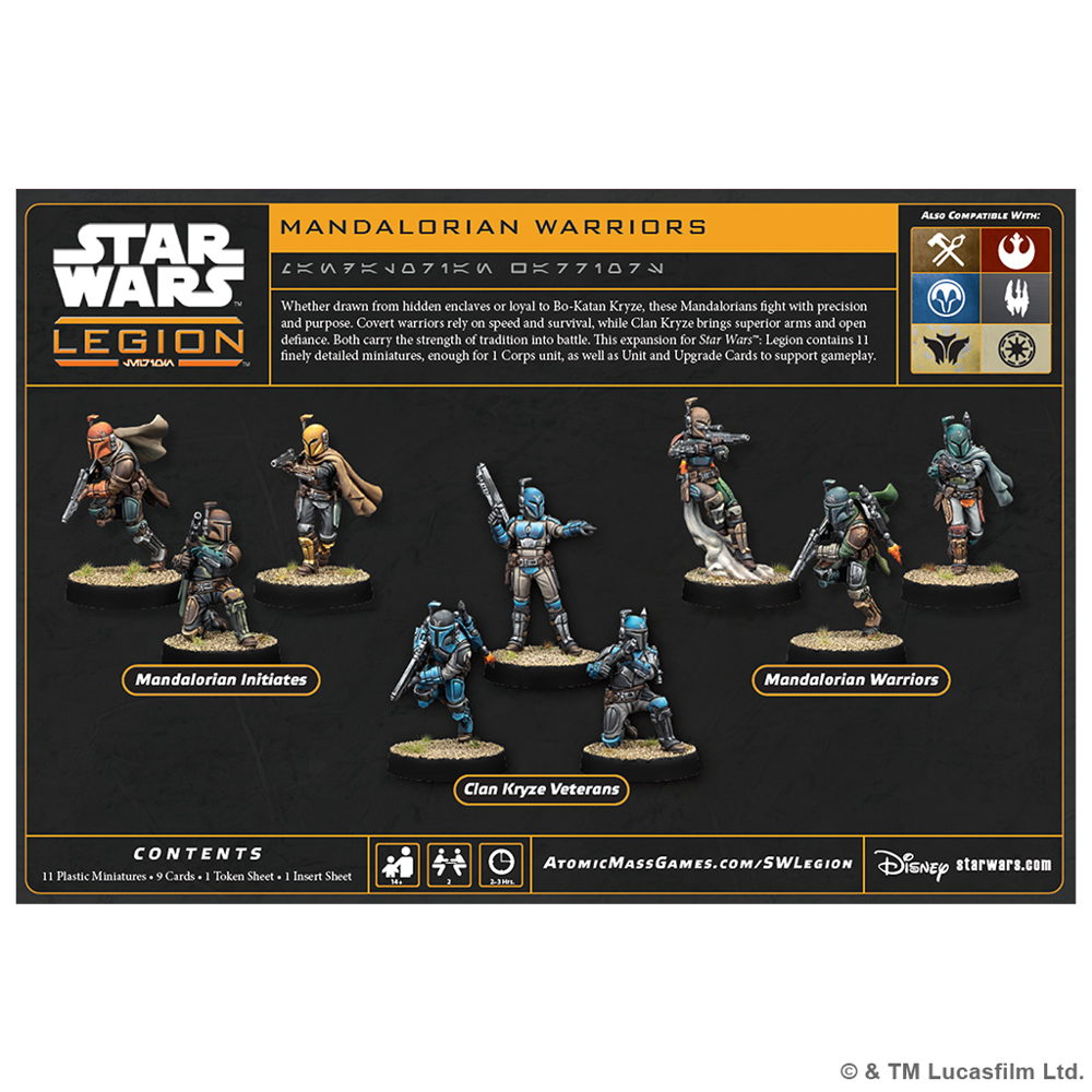 Star Wars: Legion - Mandalorian Warriors (New Arrival)