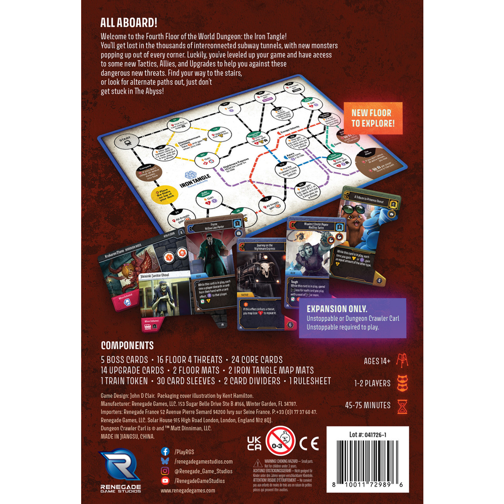 Dungeon Crawler Carl: Unstoppable - Iron Tangle Expansion (Preorder)