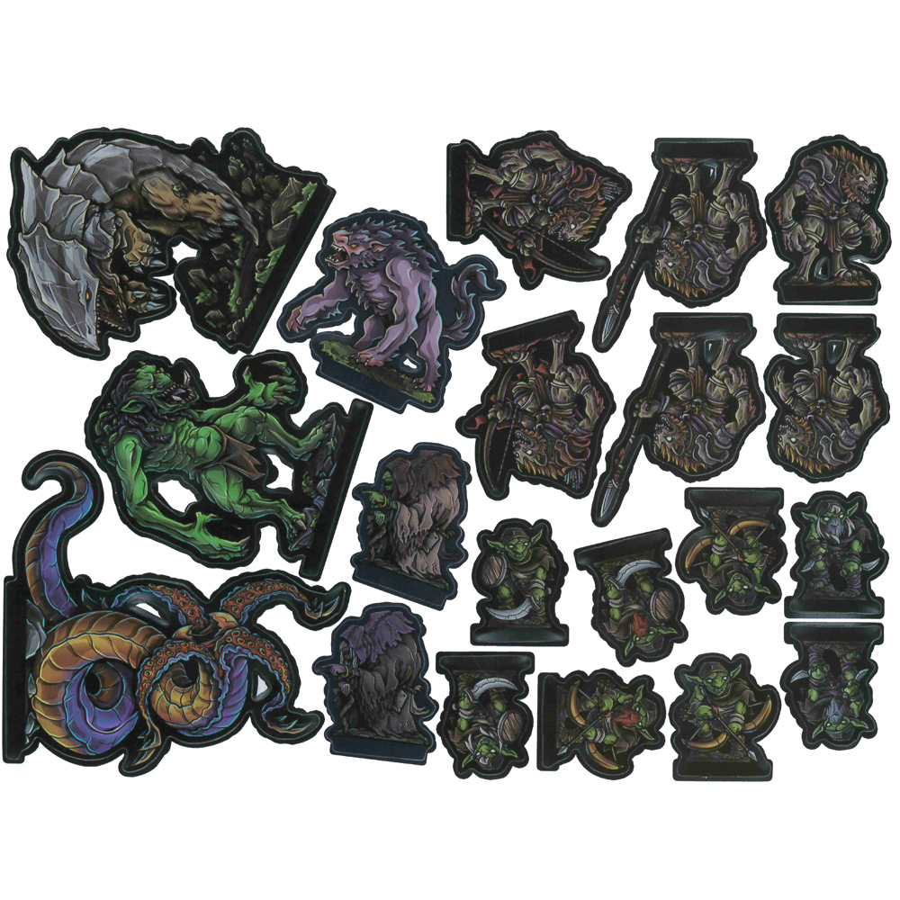 GTG 2D Minis: Wildlands Set