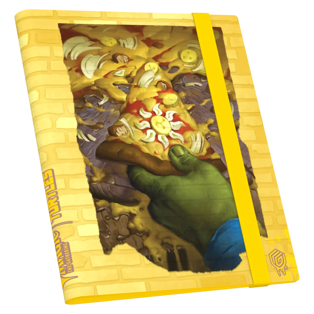 MTG 18-Pocket FlexXFolio 360 TMNT: Plains - Pizza Slice