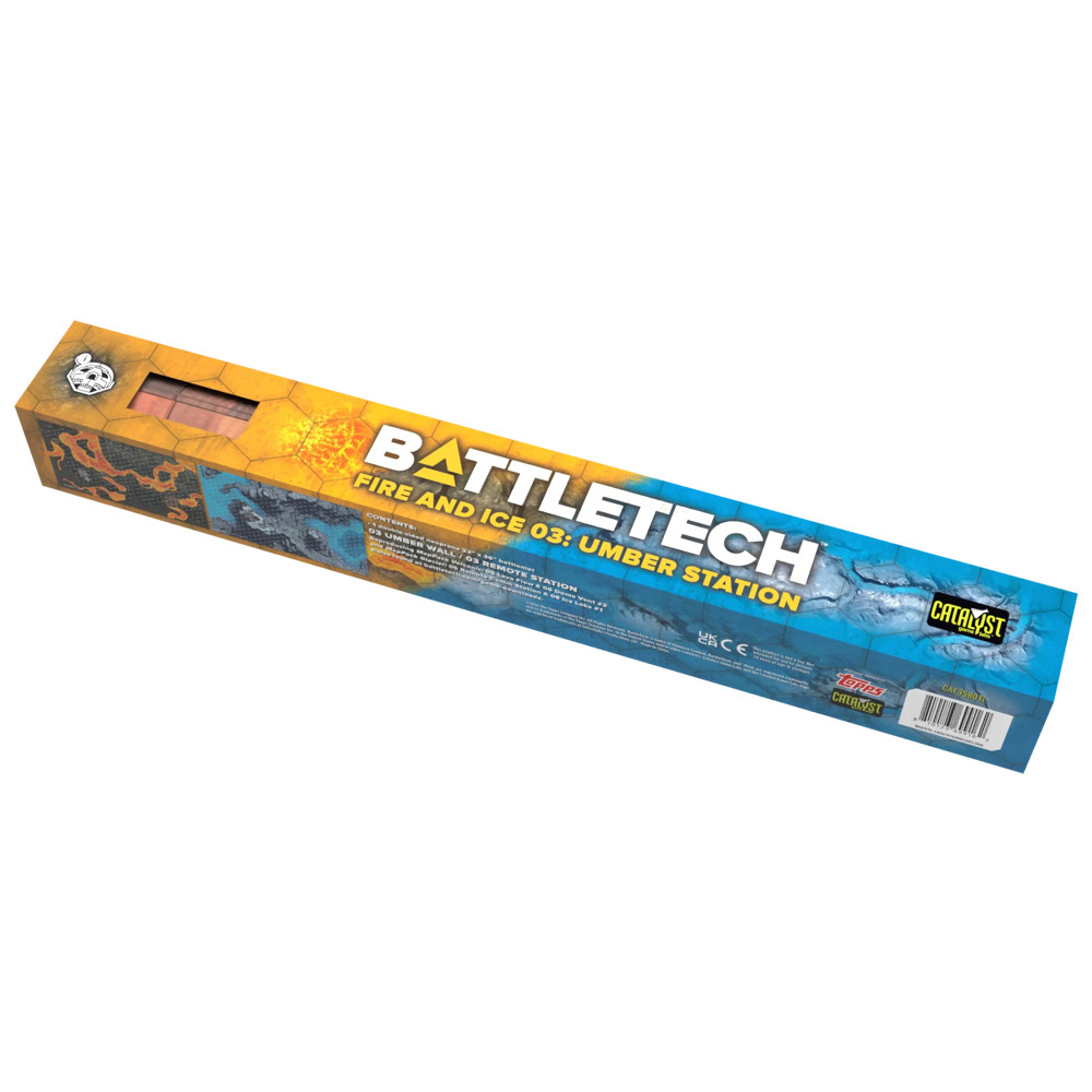 BattleTech BattleMat: Fire & Ice 03 - Umber Station