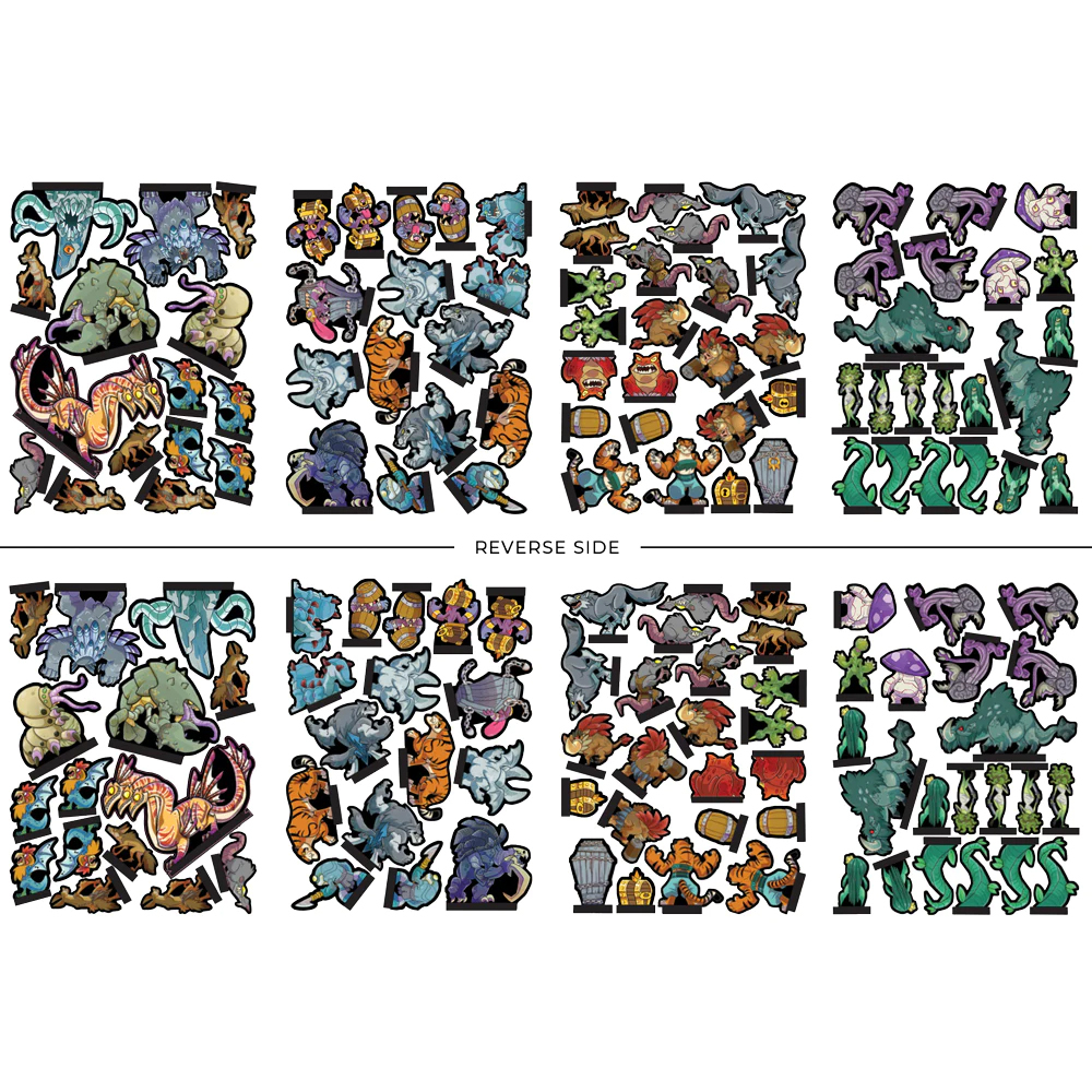GTG 2D Minis: Lair Lurkers 1 Set