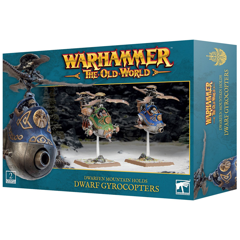 Warhammer The Old World: Dwarfen Mountain Holds - Gyrocopters