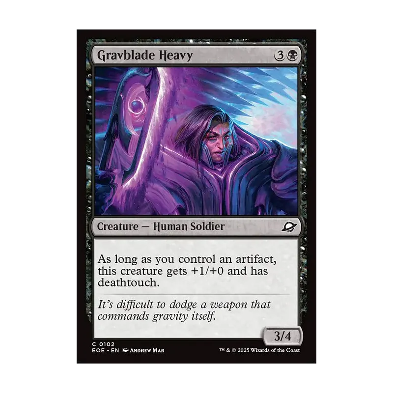 Gravblade Heavy - Edge of Eternities (Near Mint)