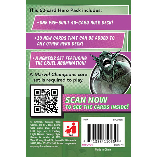 Marvel Champions LCG: Hulk Hero Pack