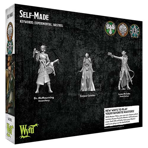 Malifaux 3E: Resurrectionists/Ten Thunders/Explorer's Society - Self-Made