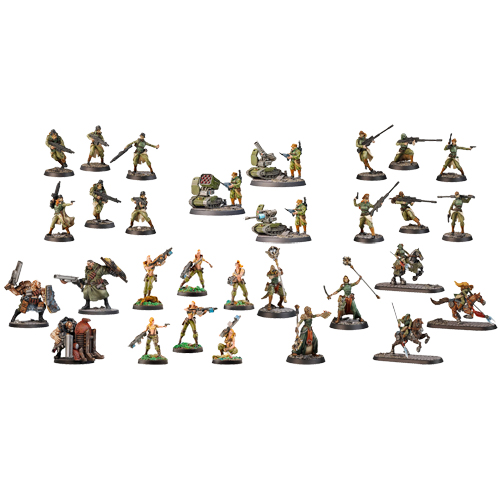 Rampart Modular Terrain: City Defenders Miniature Pack