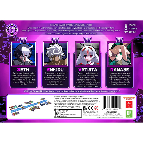 Exceed: Under Night In-Birth - Seth Box