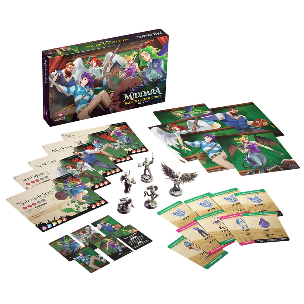 Middara: Back To School Resin Kit