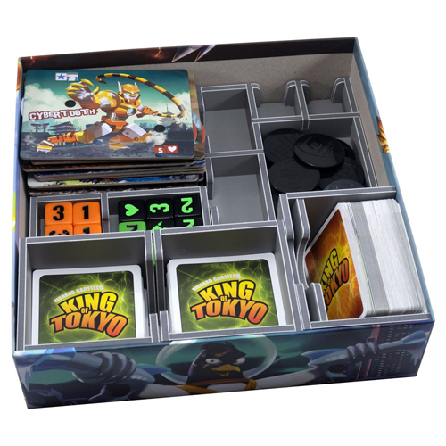Box Insert: King of Tokyo or King of New York & Expansions