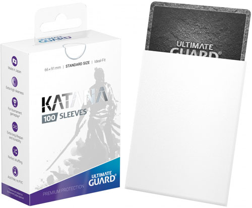 Katana Sleeves: White (100)