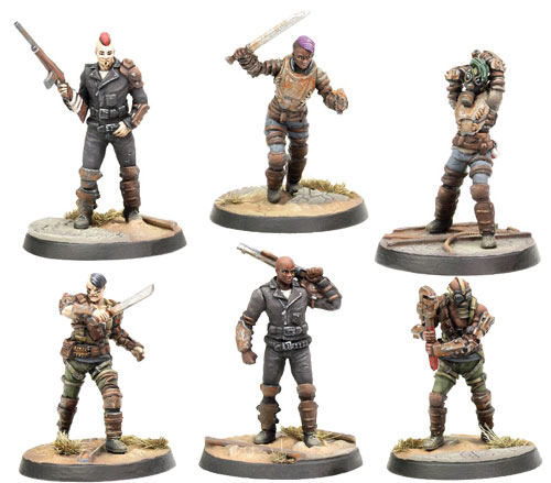 Fallout: Wasteland Warfare - Raiders, Scavvers, & Psychos