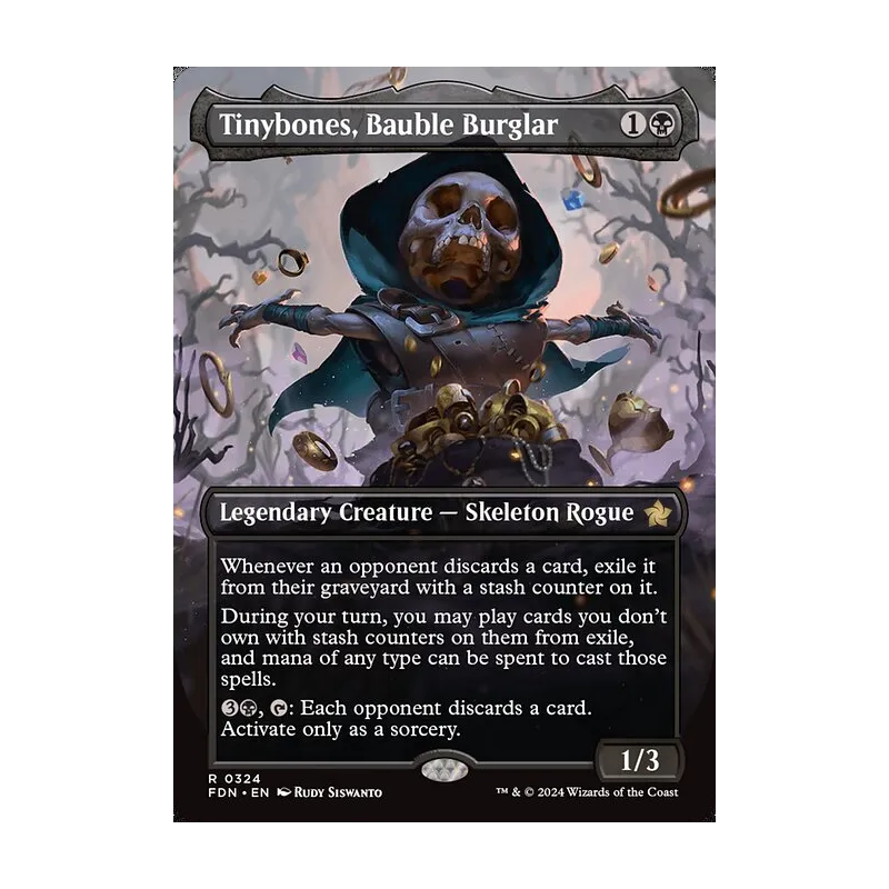 Tinybones, Bauble Burglar (Borderless) - Foundations (Near Mint)
