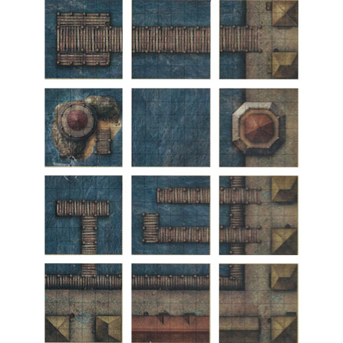 Pathfinder 2E RPG: Flip-Tiles - Urban Waterfront Expansion