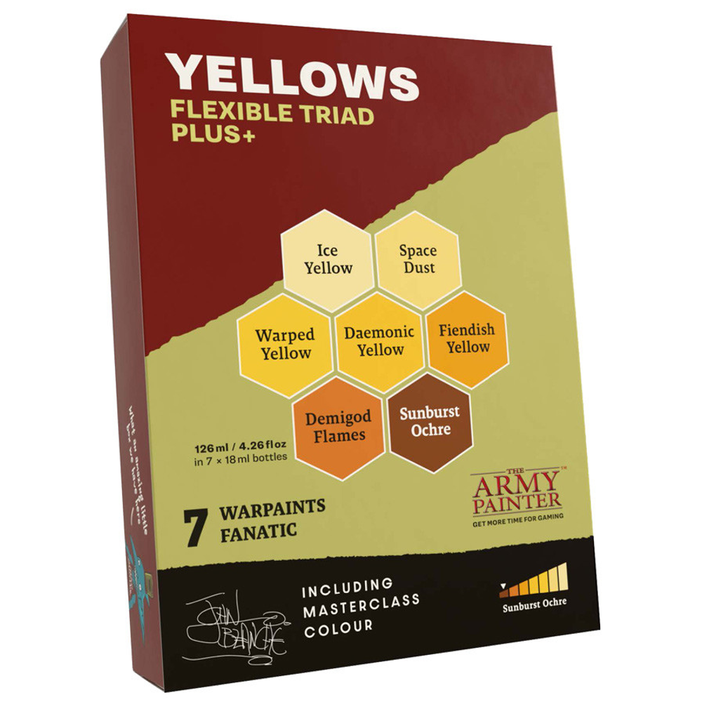 Warpaints Fanatic: Flexible Triad PLUS+ Yellows